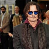 Johnny Depp at the Modigliani -Three Days On The Wing Of Madness UK premiere