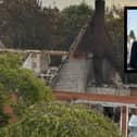 Several houses were left completely destroyed by the fire. Photo: David Price