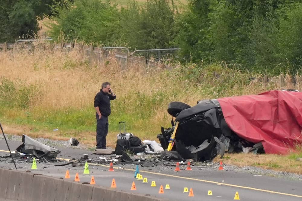 Kildare crash scene