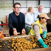 Andy Burnham visits Cornwall