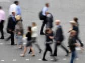 Workers in the City of London.