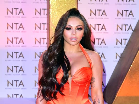 Jesy Nelson at the National Television Awards 2020