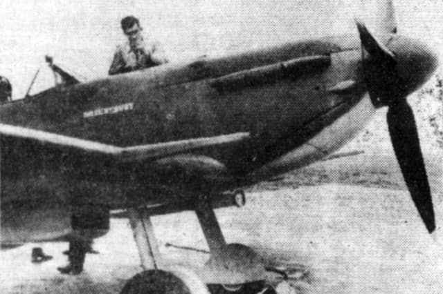 The Shrewsbury Spitfire, as seen in the Shrewsbury Chronicle in January 1942