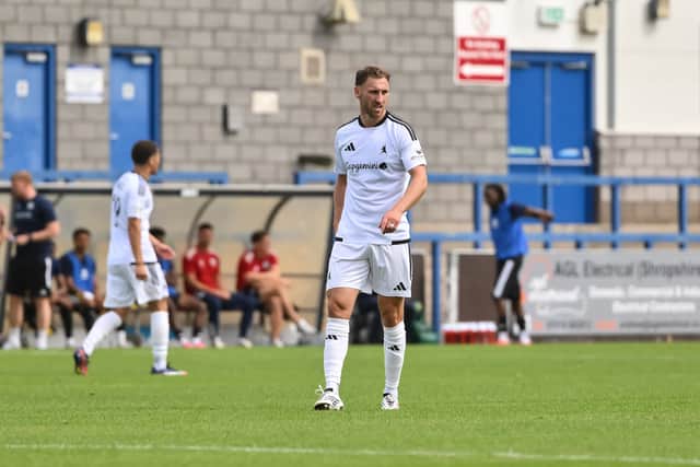 AFC Telford United striker Louis Moult 