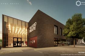 The new (2026) designs for Telford Theatre