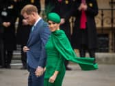 The Duke and Duchess of Sussex arrive at the Commonwealth Service at Westminster Abbey, London on Commonwealth Day. The service is their final official engagement before they quit royal life