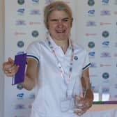 Yvette Priestley - women's visually impaired B1 winner at Play Your Way to Wimbledon