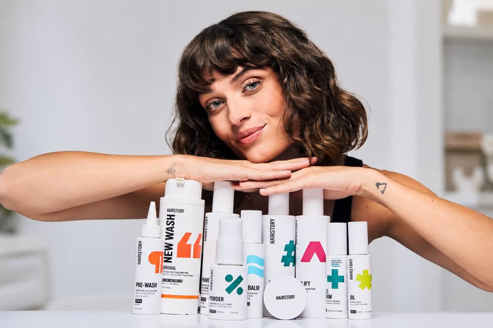 Hairstory’s haircare range takes a different approach to traditional shampoo and conditioner, with New Wash at the heart of the collection