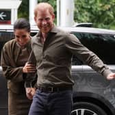 The Duke and Duchess of Sussex arrive at the Australian National Veterans Arts Museum (Anvam) in Southbank, Melbourne, Victoria in 2026