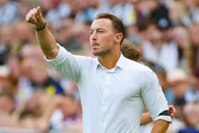 Matthias Jaissle on the Newcastle touchline
