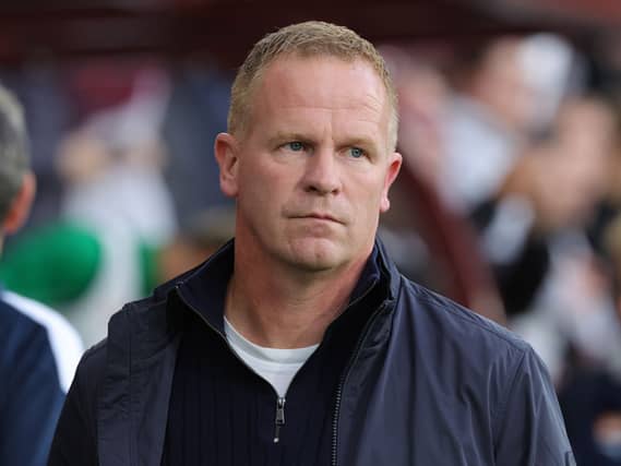 Hearts head coach Wouter Vrancken