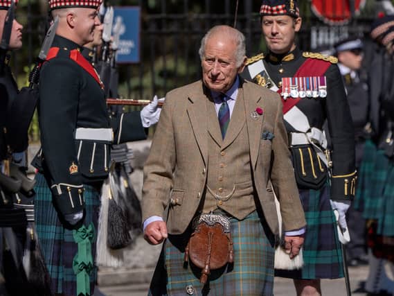 King Charles III at Balmoral
