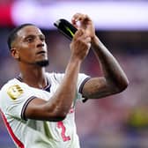 Ezri Konsa applauds