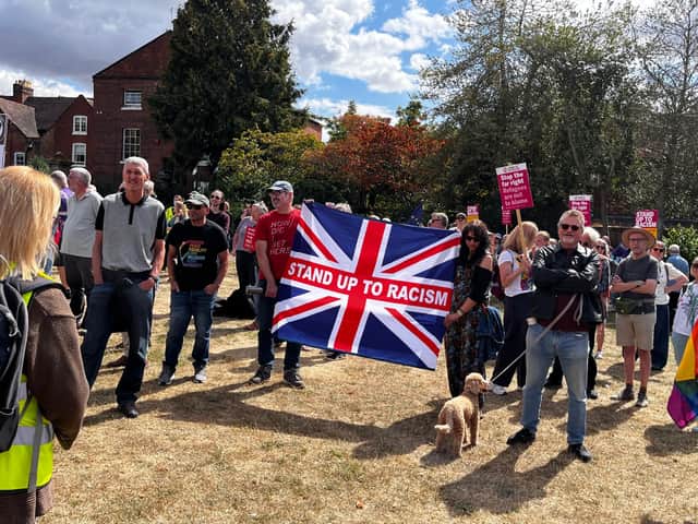 Stand Up to Racism in Shrewsbury today