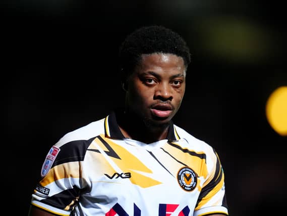Bobby Kamwa scored for Bristol Rovers against his old club Newport