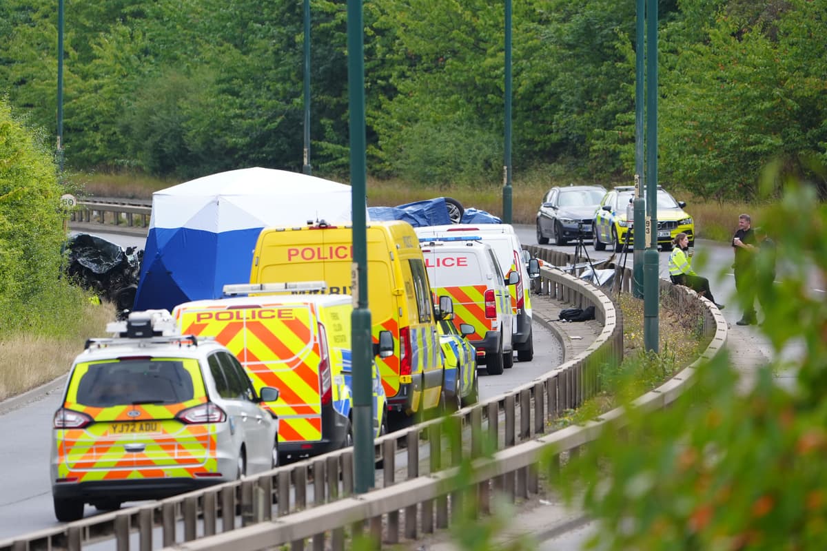 Two ‘brave’ Pcs killed in A66 crash are named