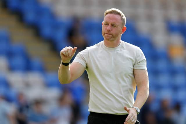 Shrewsbury Town boss Gavin Cowan