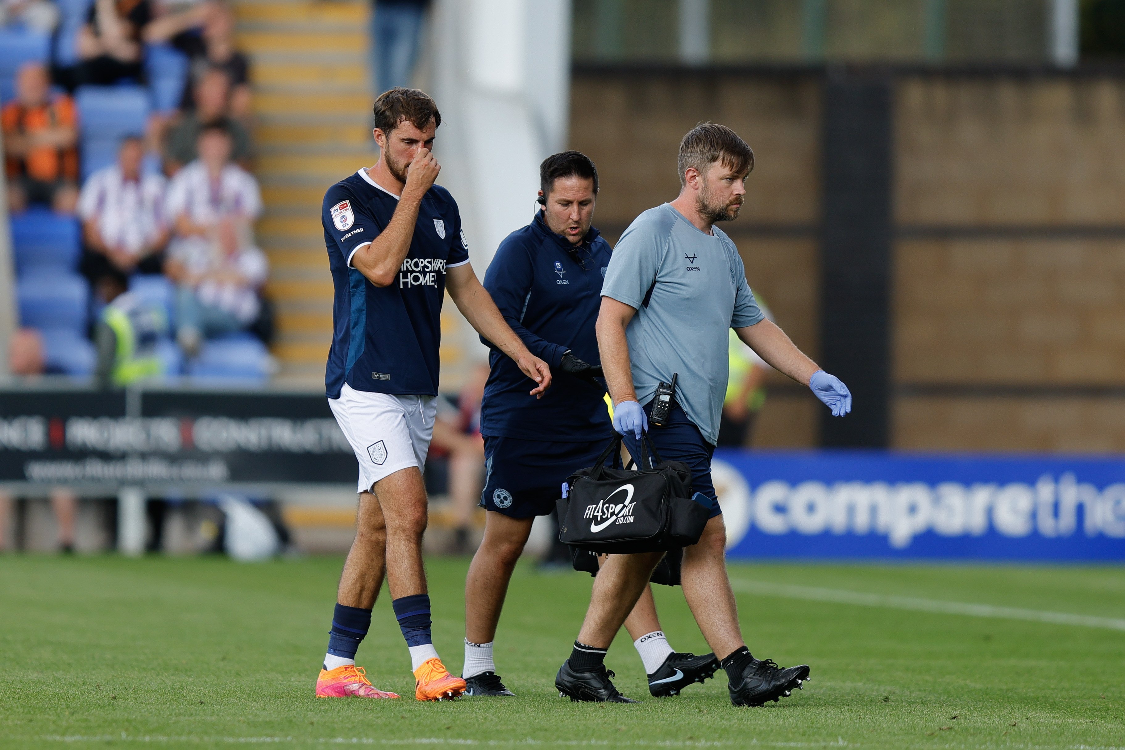 Positive Shrewsbury Town injury news after duo ‘blow’