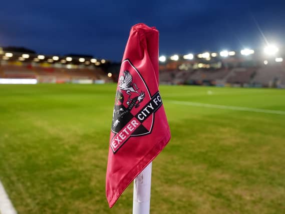General view of Exeter's stadium
