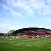 A general view of Fleetwood's ground