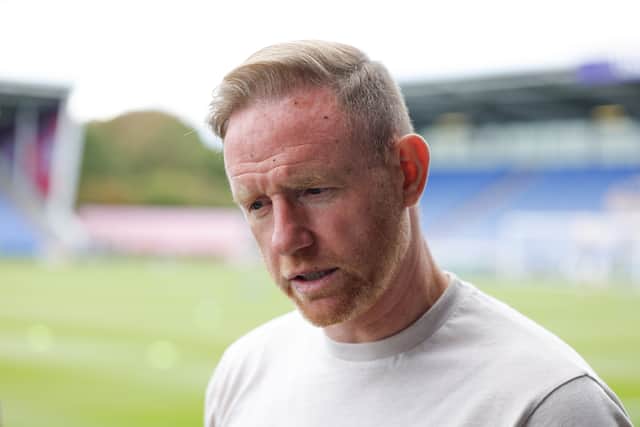 Shrewsbury Town boss Gavin Cowan 