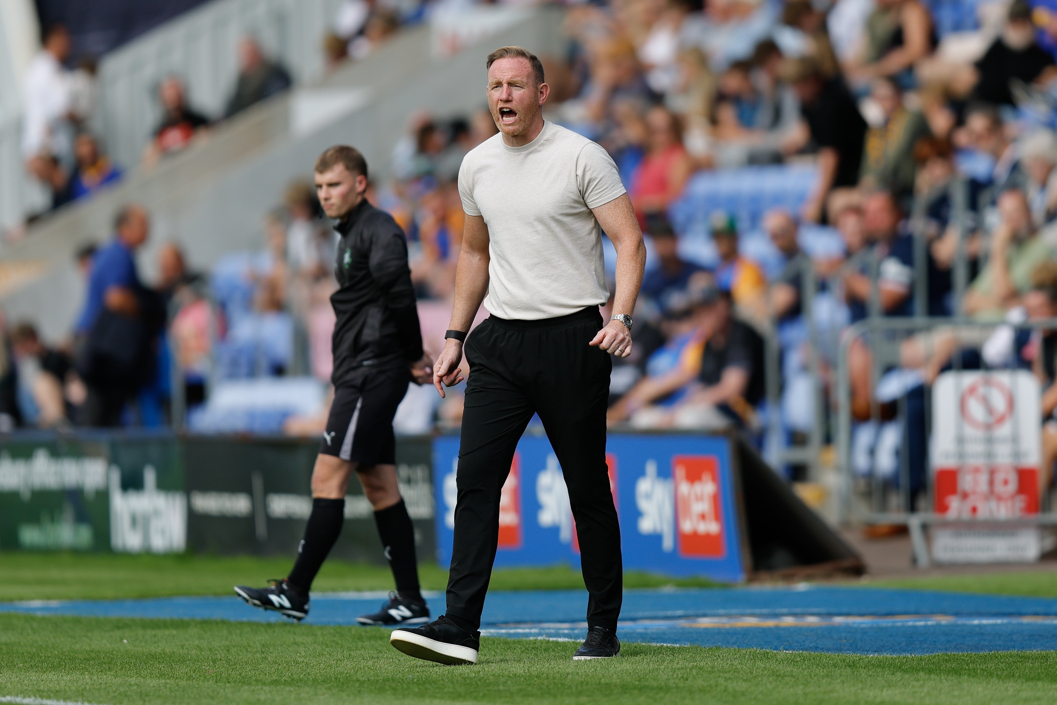 Gavin Cowan’s ‘yo-yo’ warning as Shrewsbury Town boss demands consistency