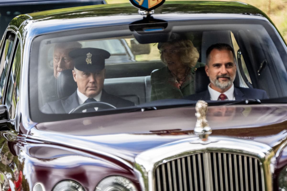 Royals attend church service near Balmoral estate