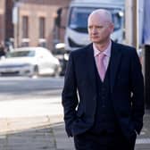 Graeme Dott outside court