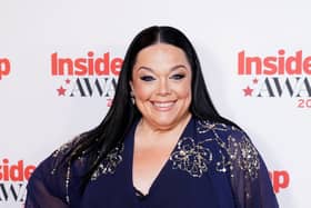 Lisa Riley at the Inside Soap Awards 2025