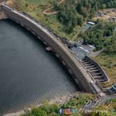 The water level at the Clywedog Reservoir has dropped significantly in recent weeks.
