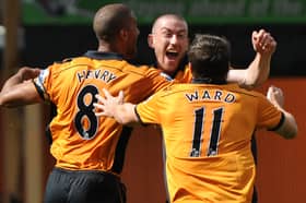 David Jones celebrates his stunning free-kick