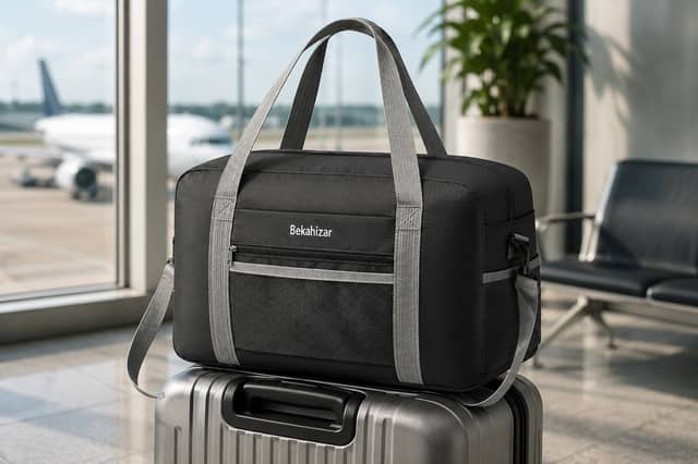 The £7.64 Ryanair cabin bag is designed to fit the airline's 40x30x20cm cabin bag allowance.