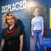Daria Pyrozhenko features in the Displaced Display.