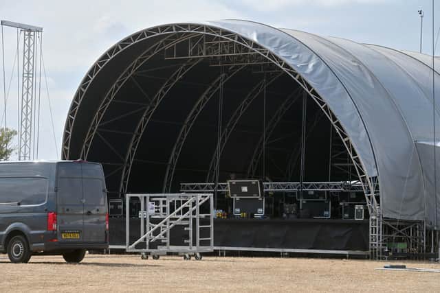 West Midlands Showground is getting ready for the big  four-day event 