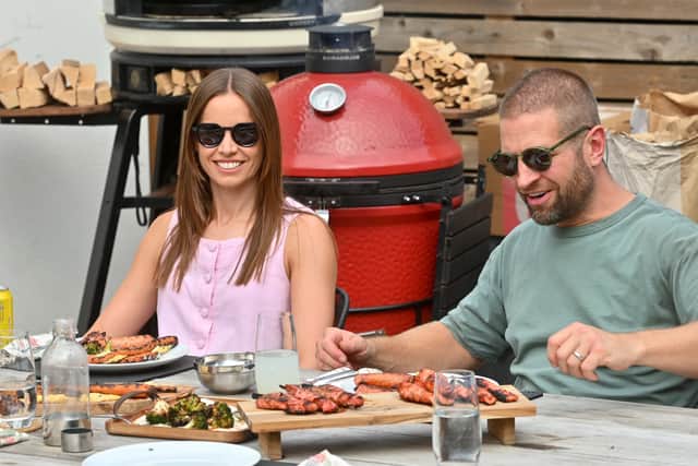 The couple have enjoyed meetings lots of different people in the BBQ community