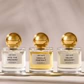 The Boots Last Note fragrance collection includes Echoes of You, Into the Orchard, Vanilla Portrait, Velvet Bouquet and Soft Island Drift.
