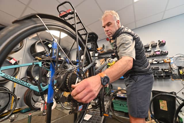 Velo Fit owner Mike Jones is now preparing for a new chapter by launching a mobile bike repair business