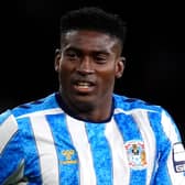 Taiwo Awoniyi in action