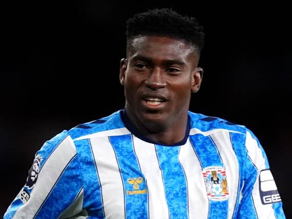 Taiwo Awoniyi in action