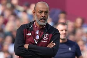 Nuno Espirito Santo looks on