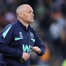 Millwall manager Alex Neil on the touchline