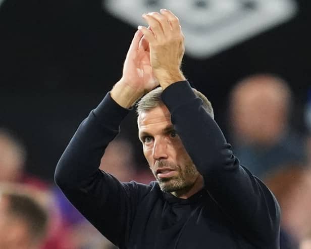 Gary O’Neil applauds the fans