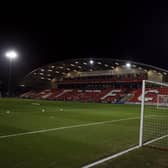 General view of Fleetwood's Highbury Stadium