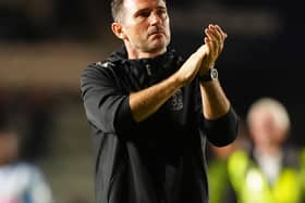 Coventry manager Frank Lampard acknowledges the crowd