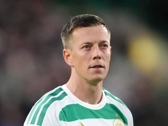 Callum McGregor in action for Celtic