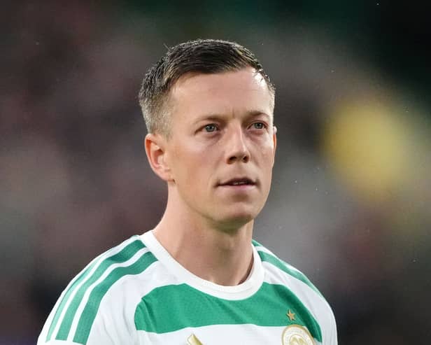 Callum McGregor in action for Celtic