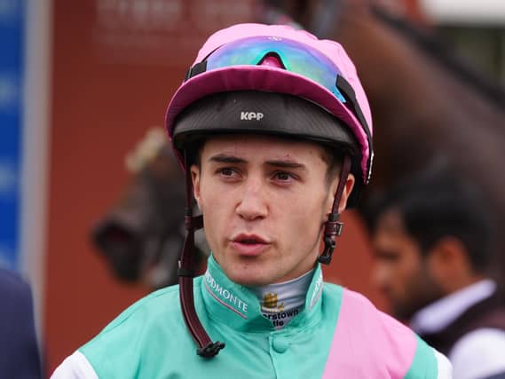 Jockey Dylan Browne McMonagle was taken to hospital