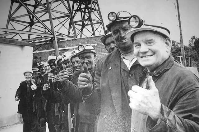 PICTURE FROM THE PAST: This poignant picture captures miners at Madeley Wood colliery, also known as Kemberton Pit, during its final shift before the pit closed in 1967. The photograph was shared by Rob Ford, whose late father Jim Ford is seventh down the line. Jim began his working life at Kemberton before moving on to Granville colliery and later Lea Hall colliery in Rugeley, where he worked until retiring at 55. A fascinating glimpse of Madeley’s mining heritage. Do you recognise anyone else in the picture?