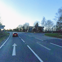 A stretch of the A5 near the Queen's Head junction