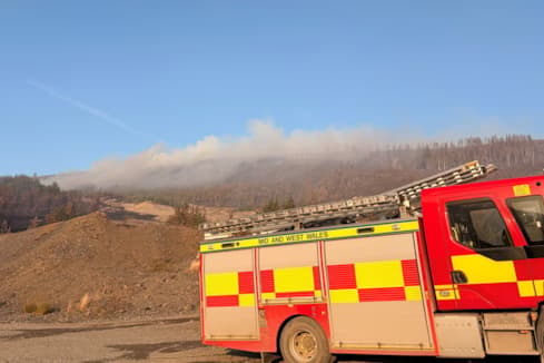 Mid and West Wales Fire and Rescue Service thanks communities during